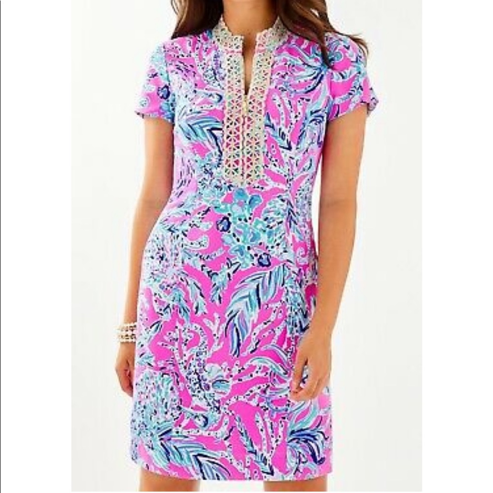 Lilly Pulitzer Adrena Stretch Shift Dress